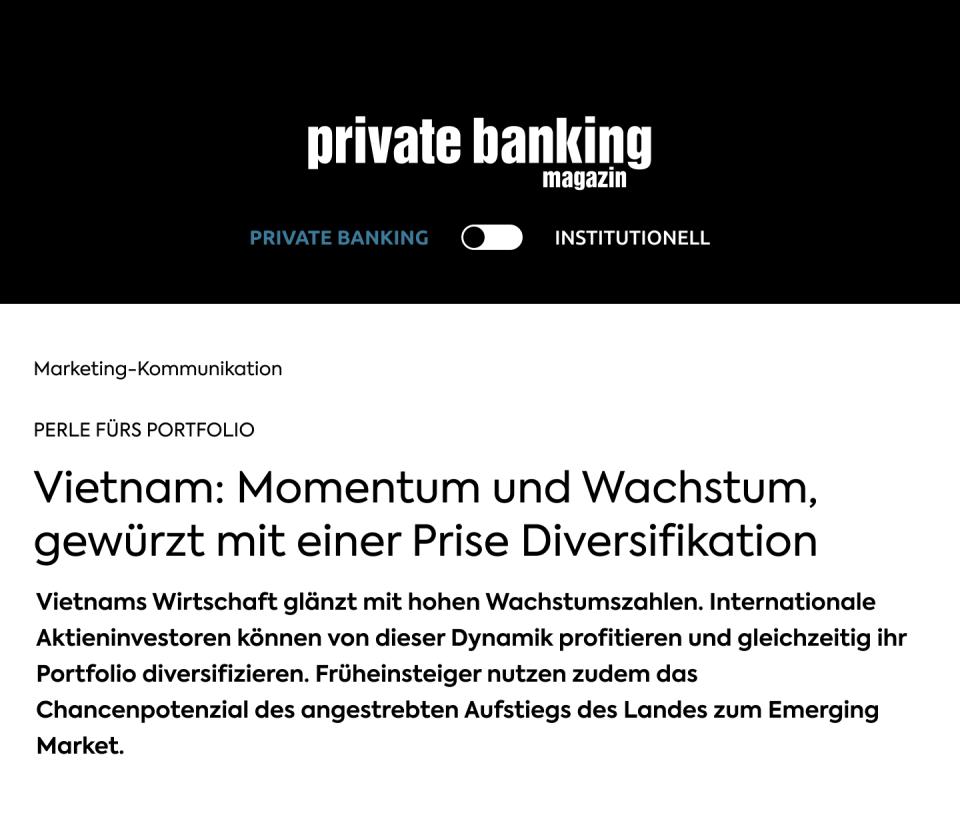 vietnam: momentum und wachstum, gewürzt mit