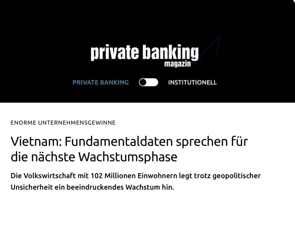 vietnam: fundamentaldaten sprechen für die nächste